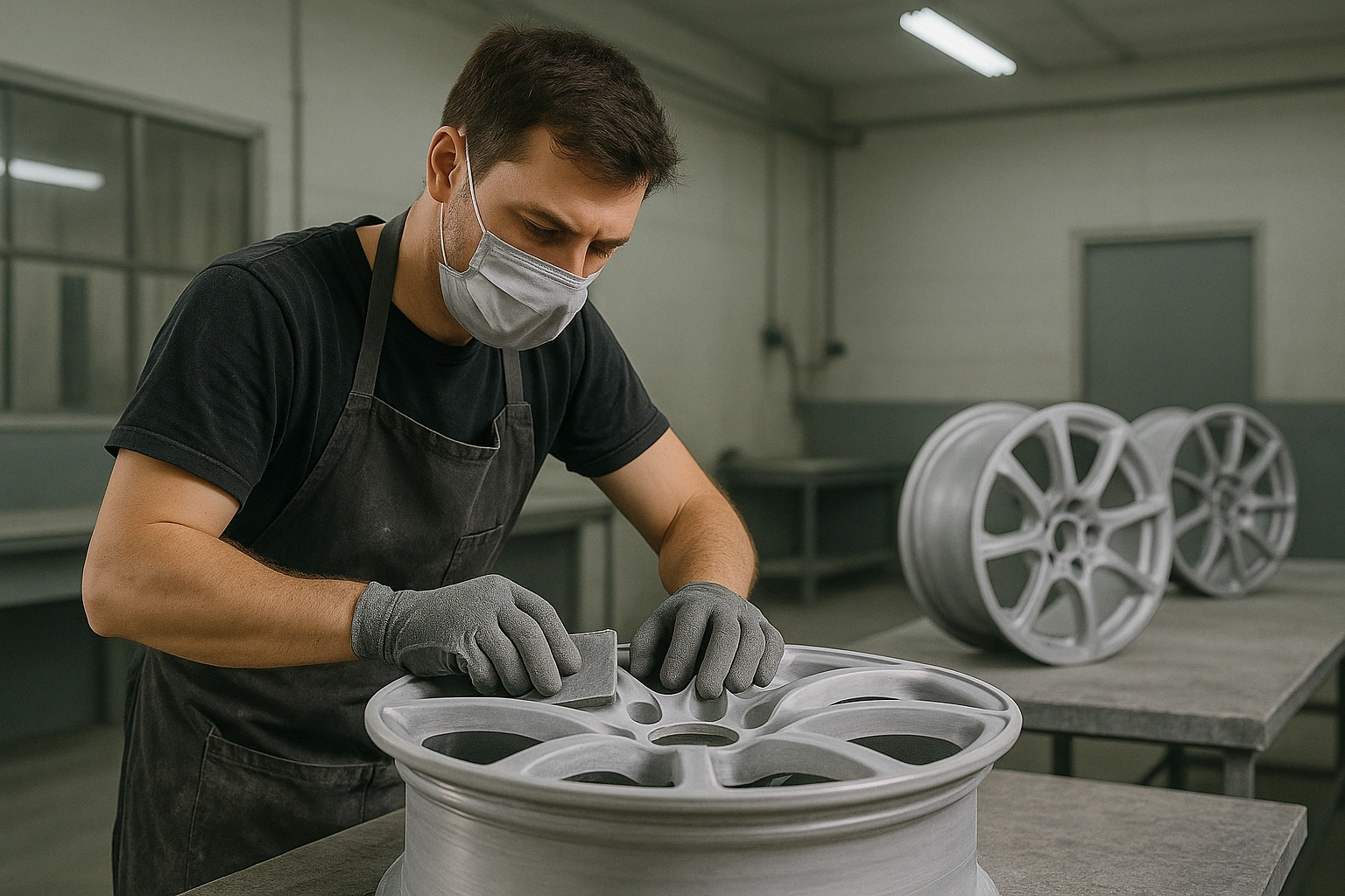 Alloy Wheel Colour Change in Mumbai