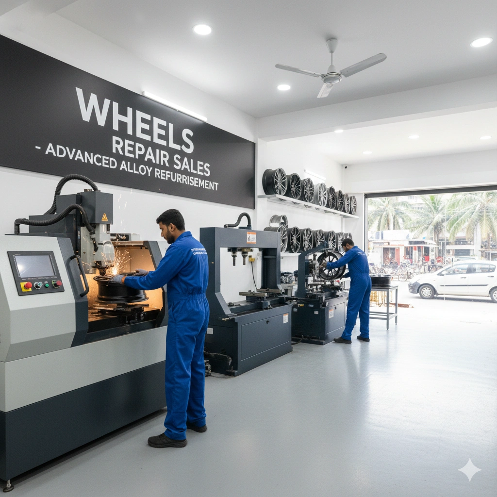 Alloy Wheel Repair Services in Mumbai