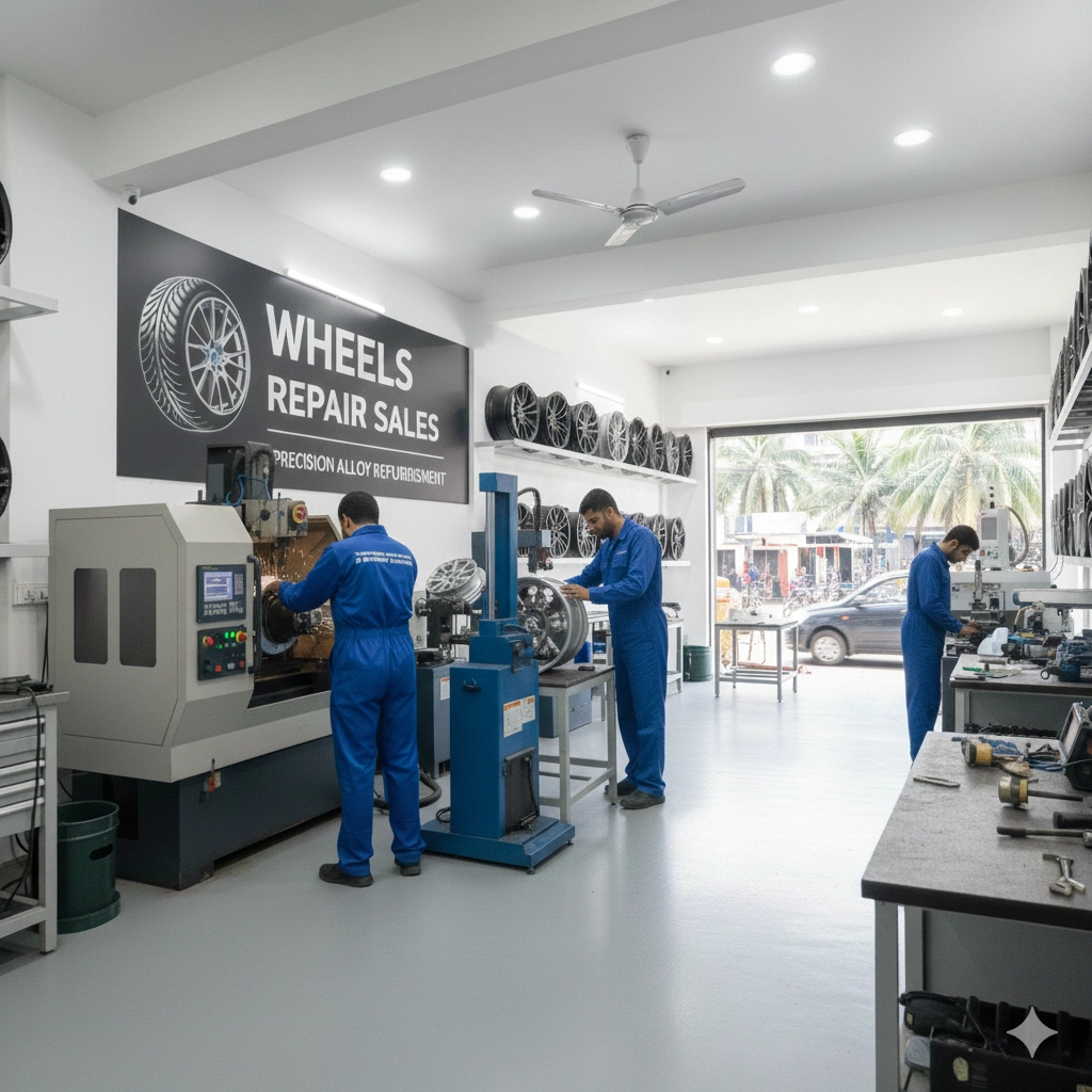 Alloy Wheel Repair Services in Mumbai
