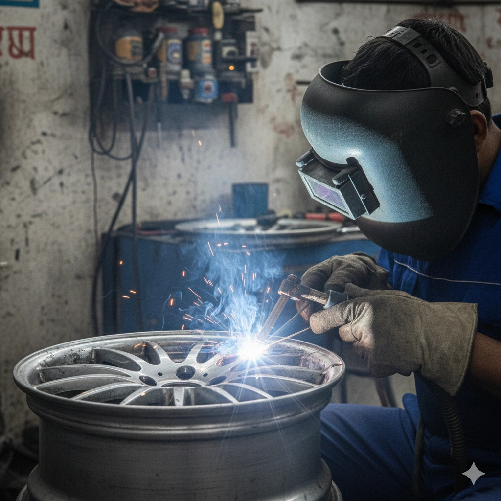 Alloy Wheel Repair Time in Mumbai