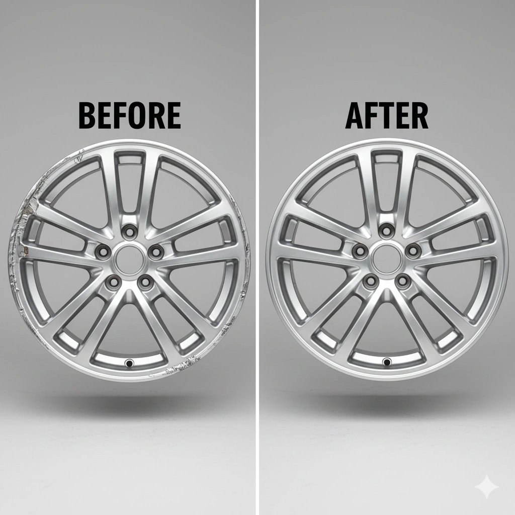 Aluminum Wheel Repair Cost in Mumbai