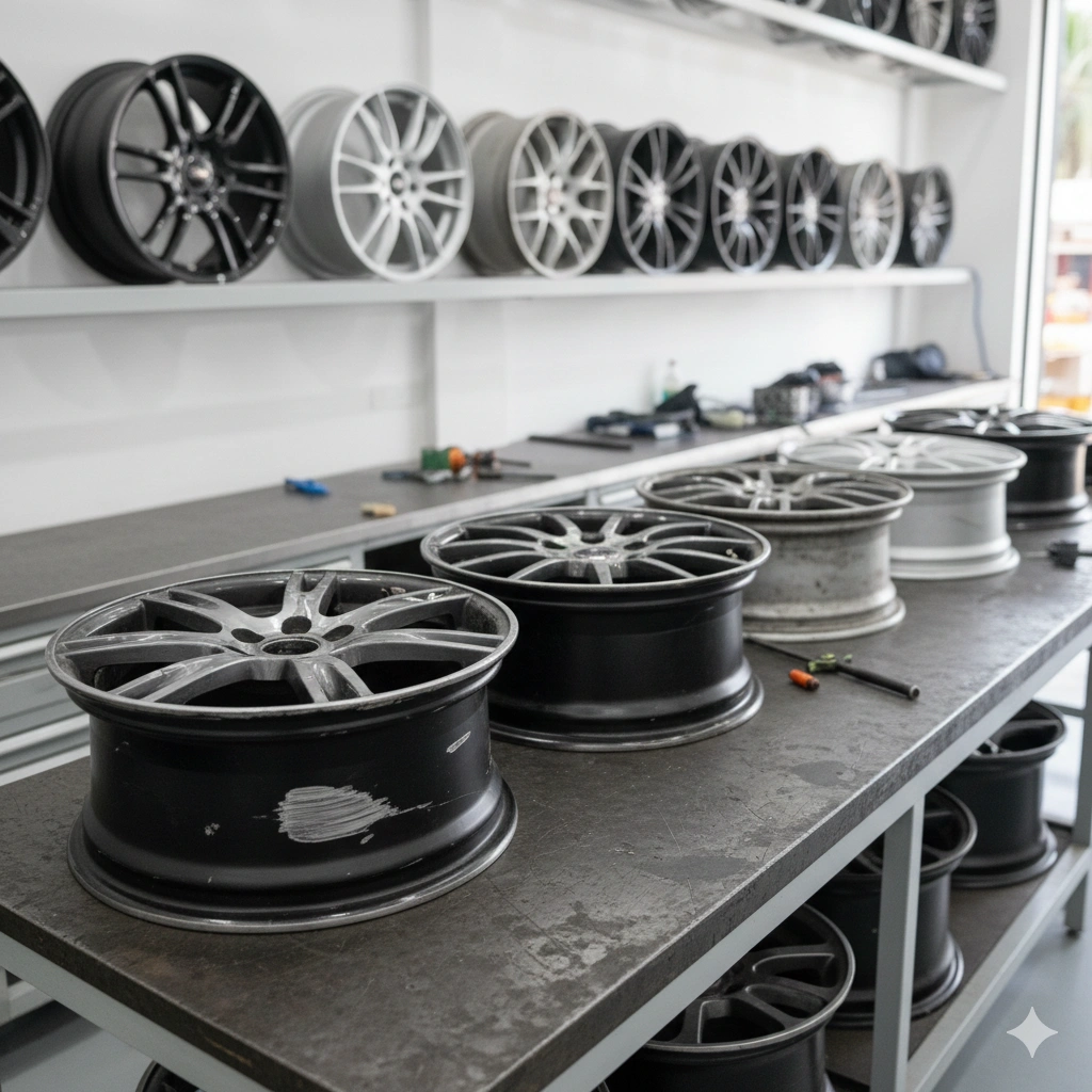 Aluminum Wheel Repair in Mumbai