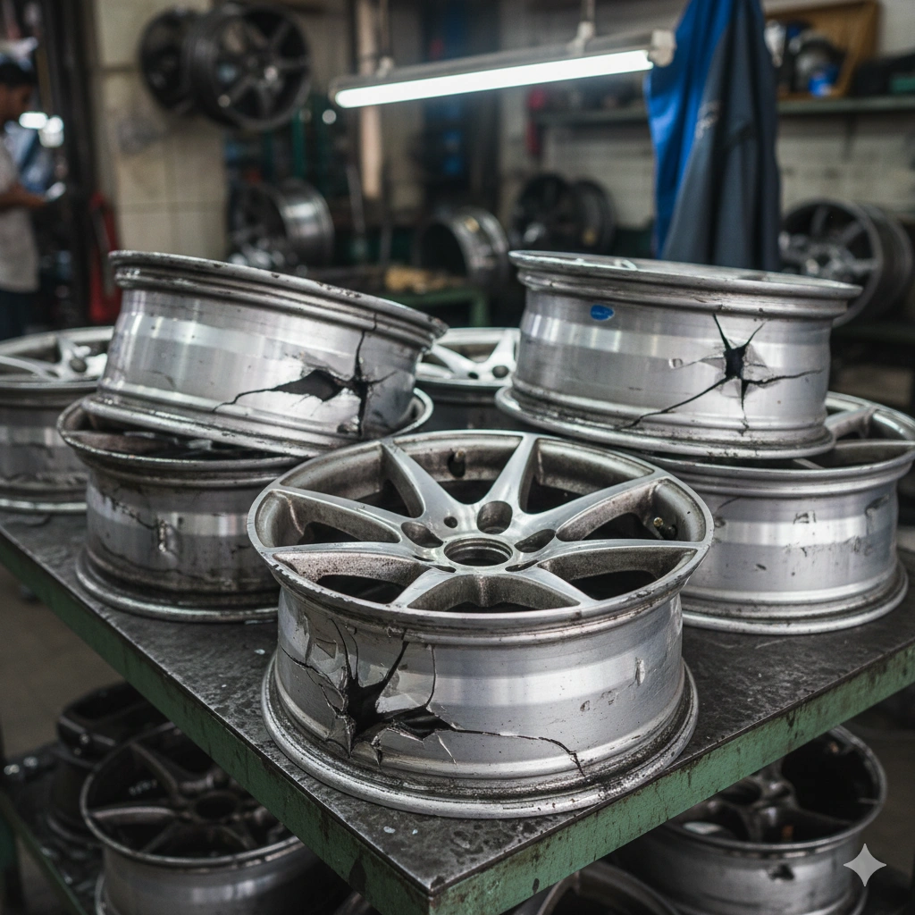 Aluminum Wheel Repair in Mumbai