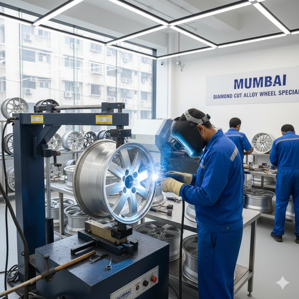 Aluminum Wheel Repair in Mumbai