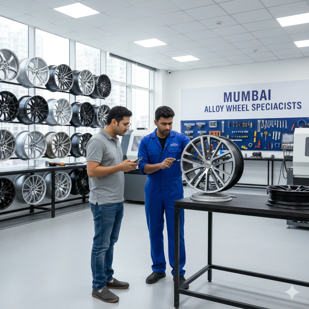 Aluminum Wheel Repair in Mumbai