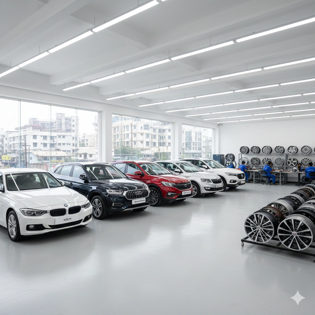 Aluminum Wheel Repair in Mumbai