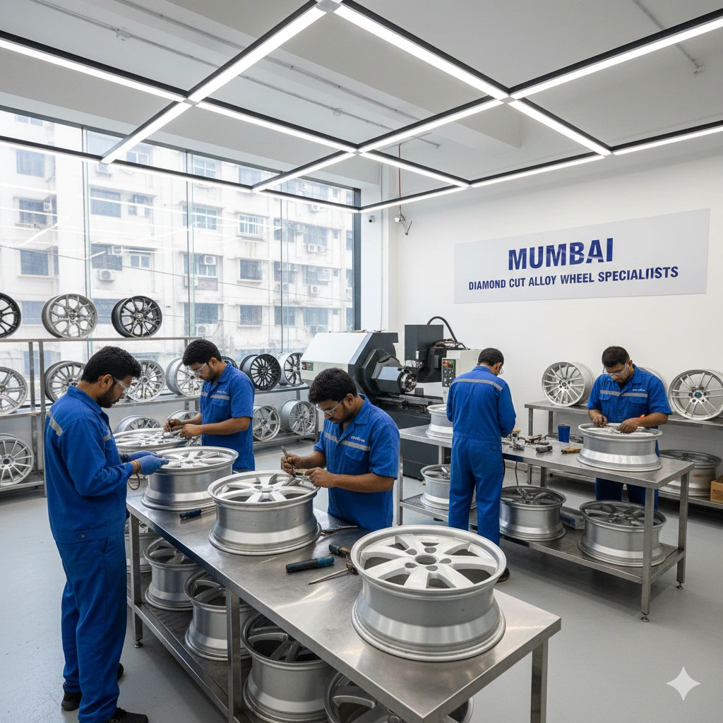 Aluminum Wheel Repair in Mumbai