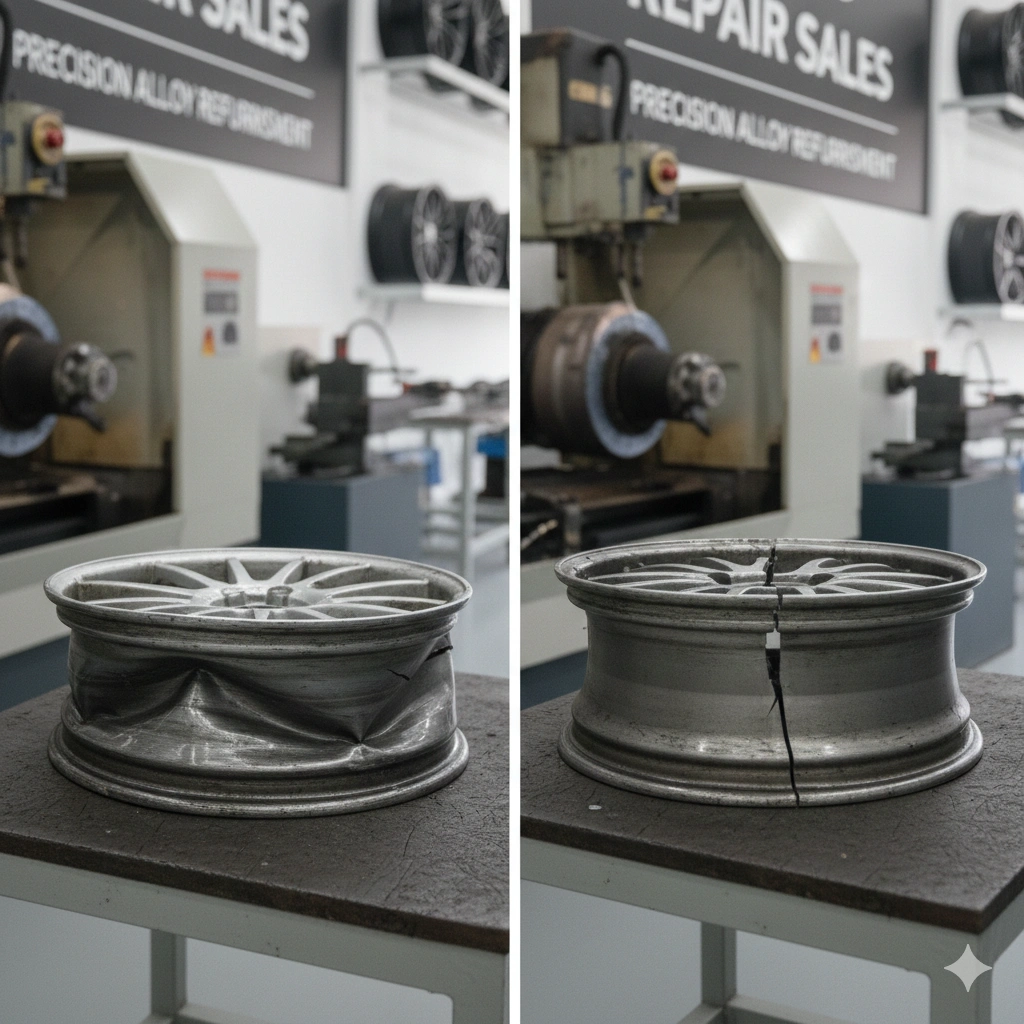 Bent Rim Repair in Mumbai