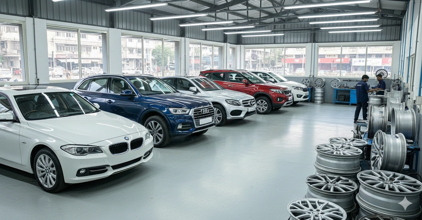 Diamond Cut Alloy Wheel Repair Mumbai,