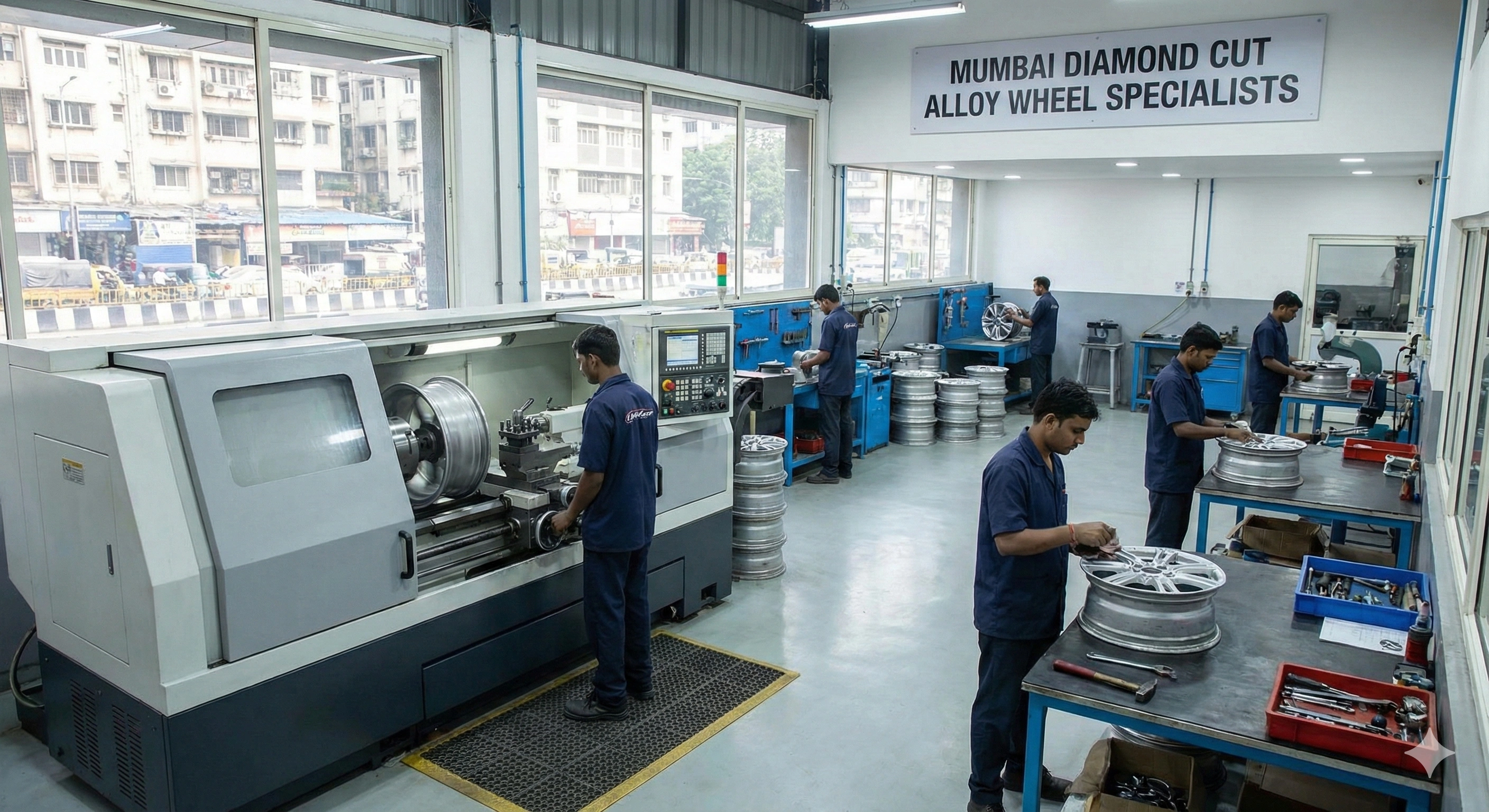 Diamond Cut Alloy Wheel Repair Mumbai,