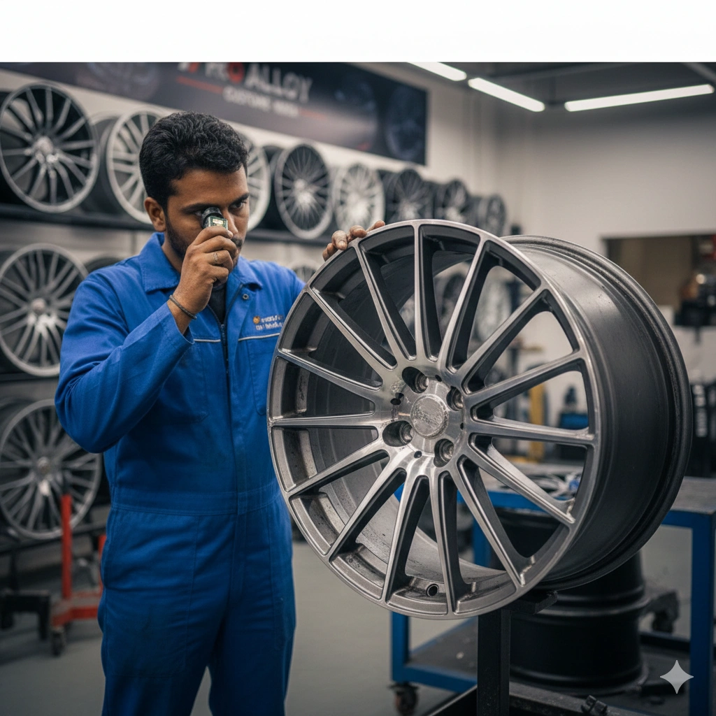 Diamond Cut Alloy Repair Cost in Mumbai