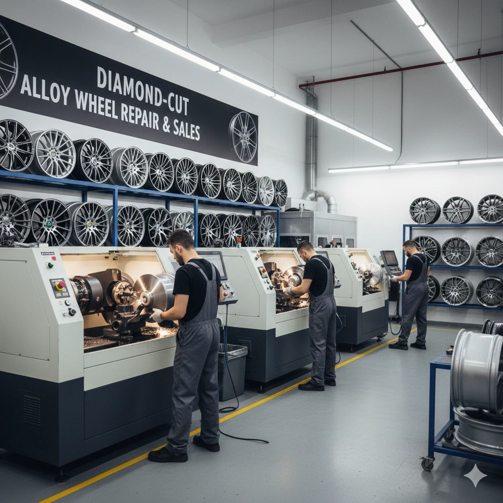 Diamond Cut Alloy Wheels in Mumbai