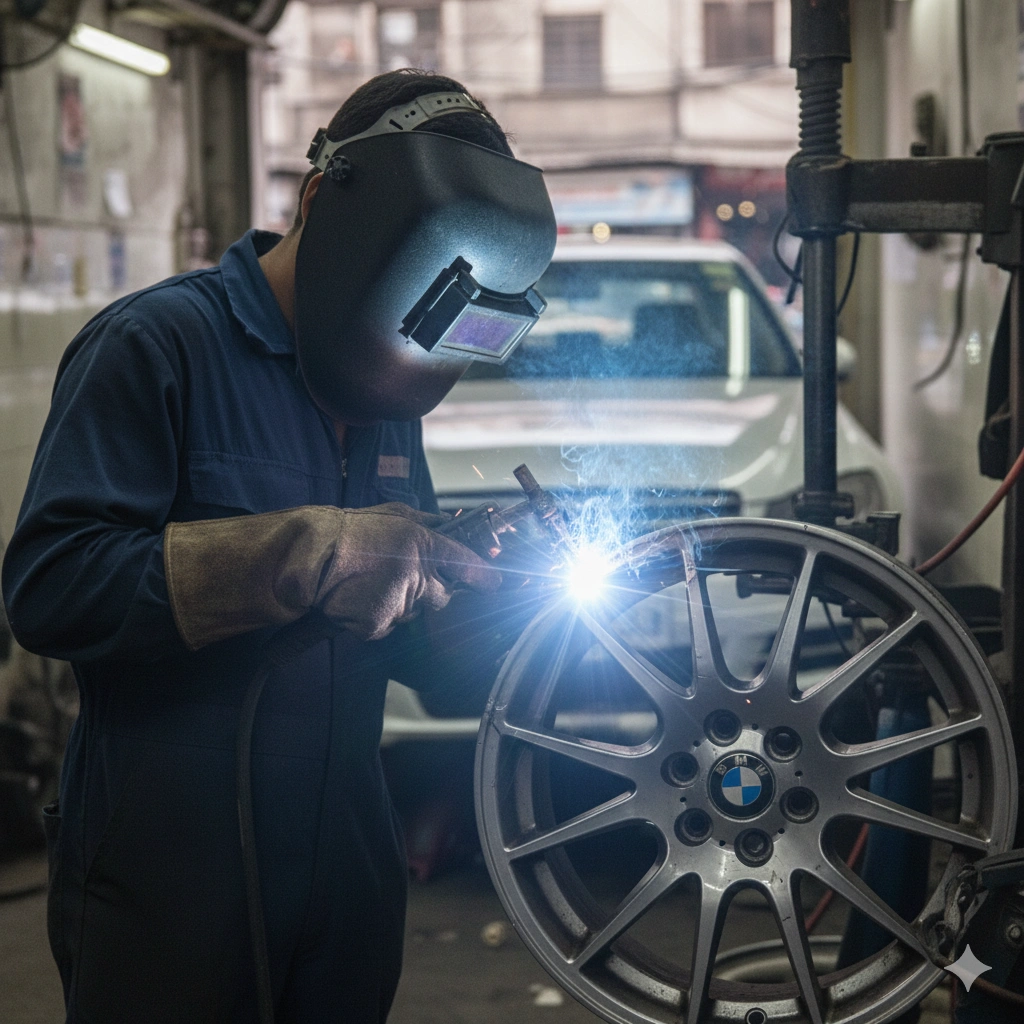 Luxury Car Aluminum Wheel Repair in Mumbai