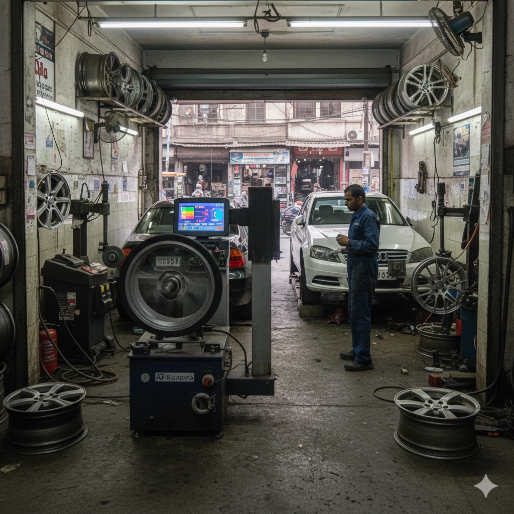 Luxury Car Aluminum Wheel Repair in Mumbai