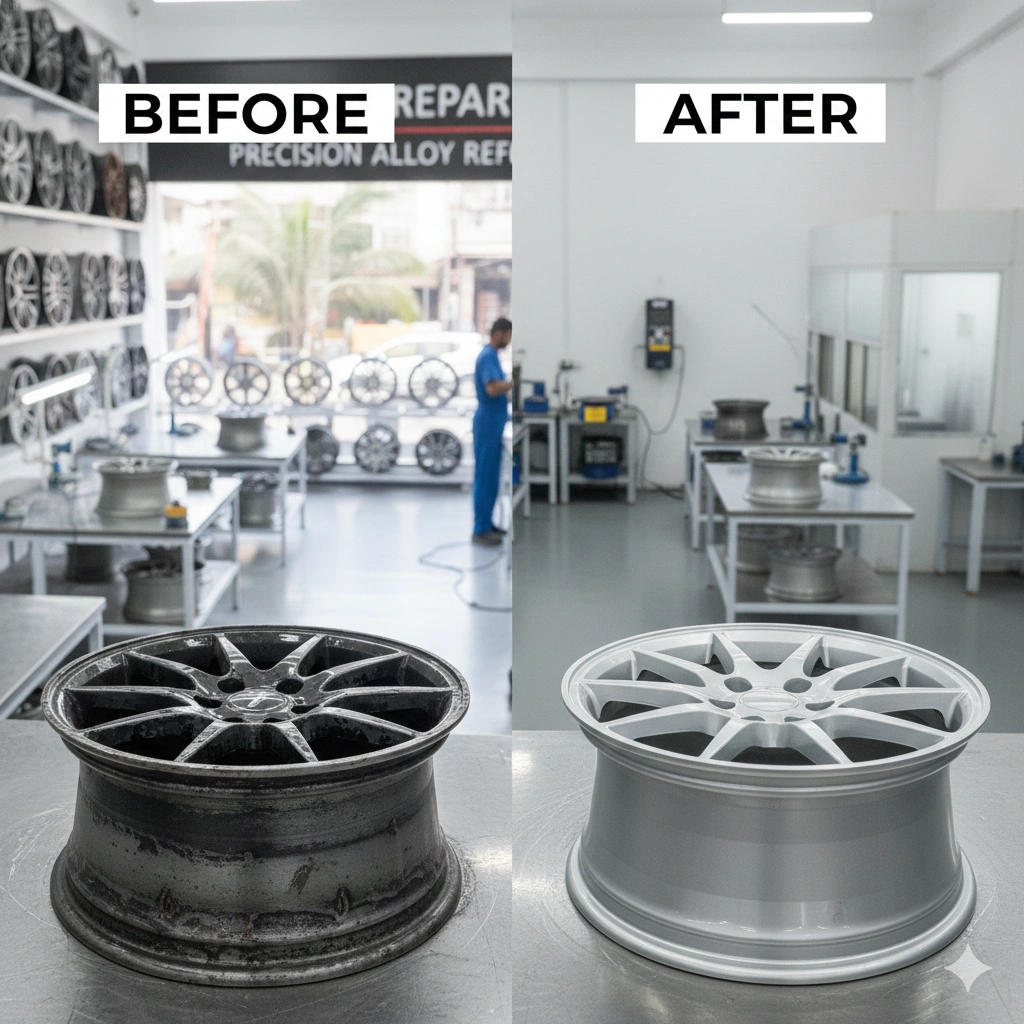 Mag Wheel Refurbishing Services in Mumbai