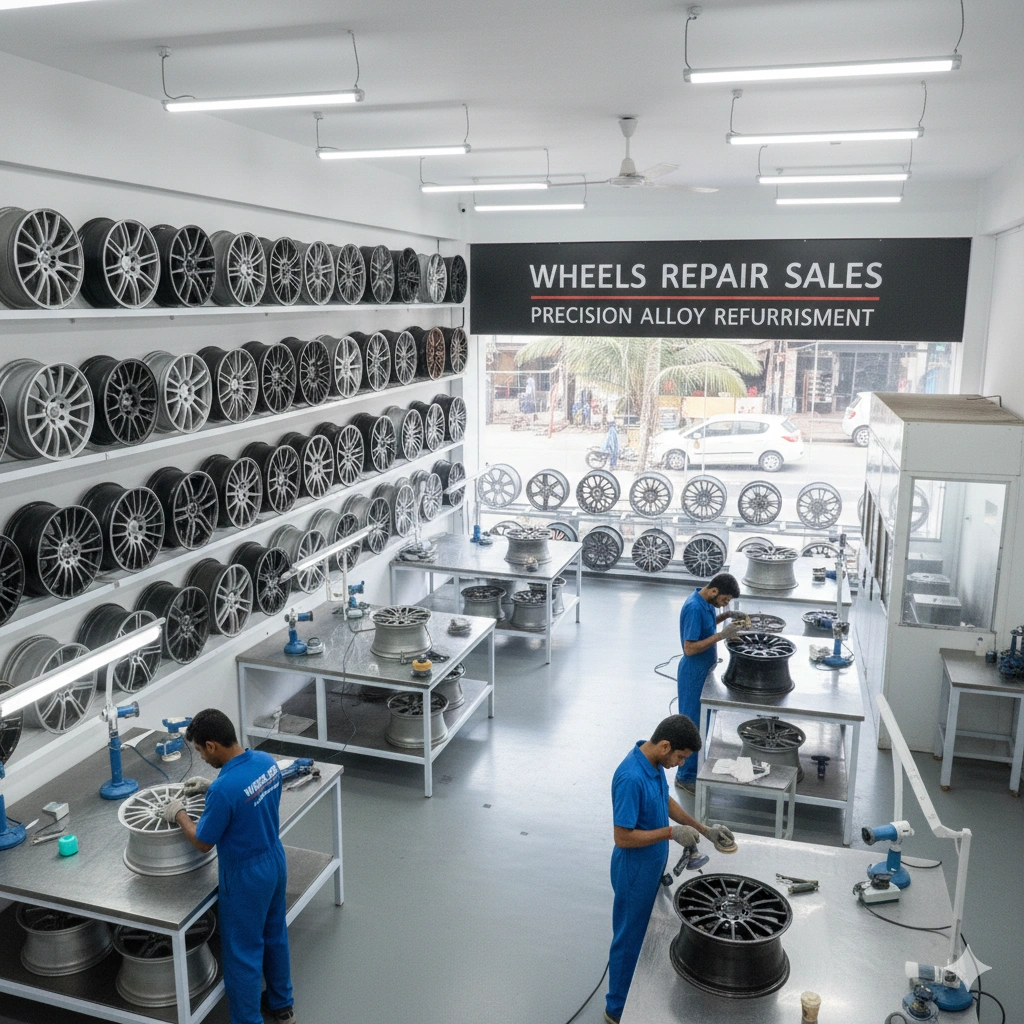 Mag Wheel Refurbishing Services in Mumbai