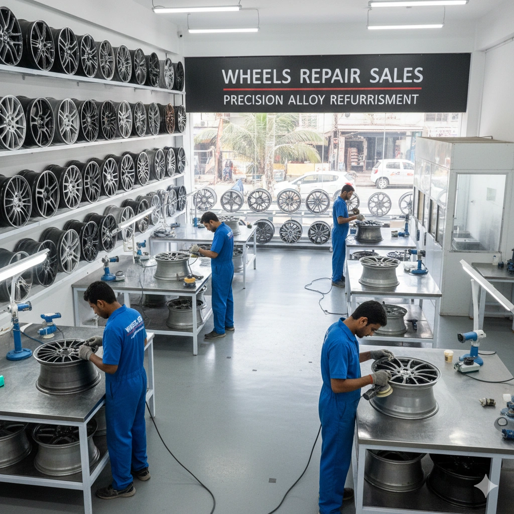 Mag Wheel Refurbishing Services in Mumbai