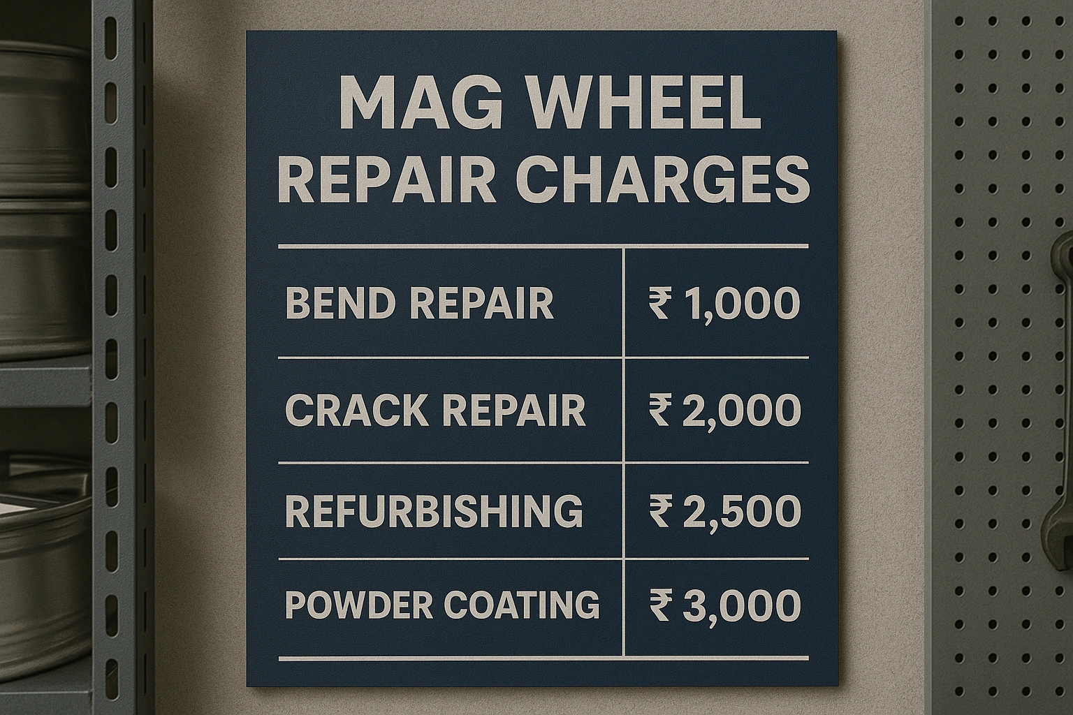 Mag wheel repair in Mumbai