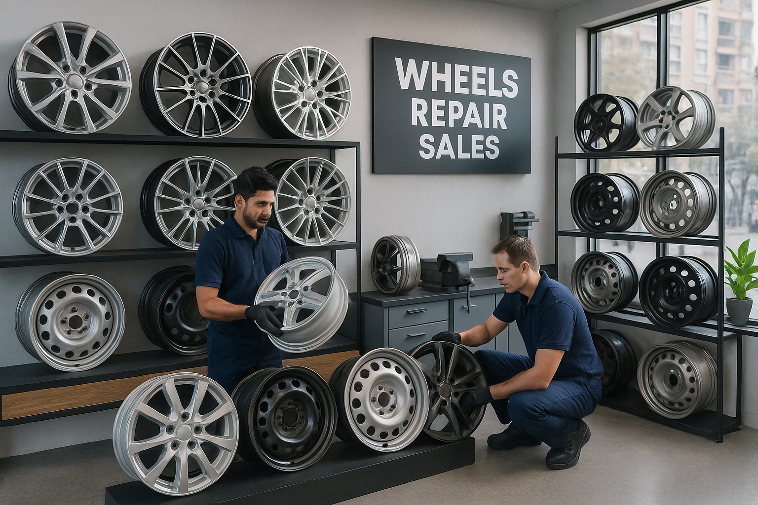 Alloy rim repair in Mumbai