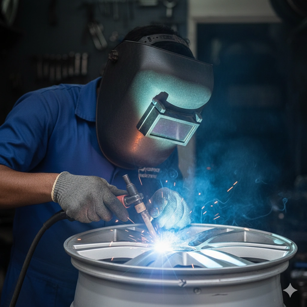 Alloy Wheel Repair Process in Mumbai