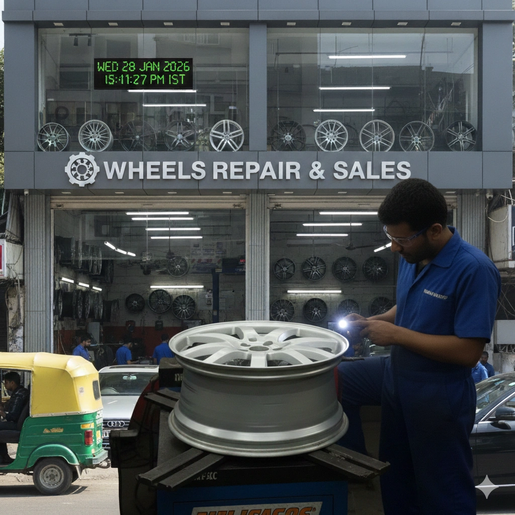 Alloy Wheel Repair Services in Mumbai