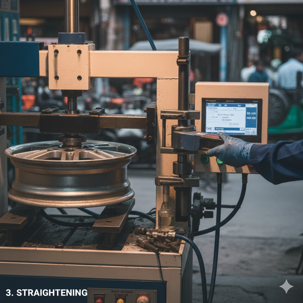 Alloy Wheel Straightening in Mumbai