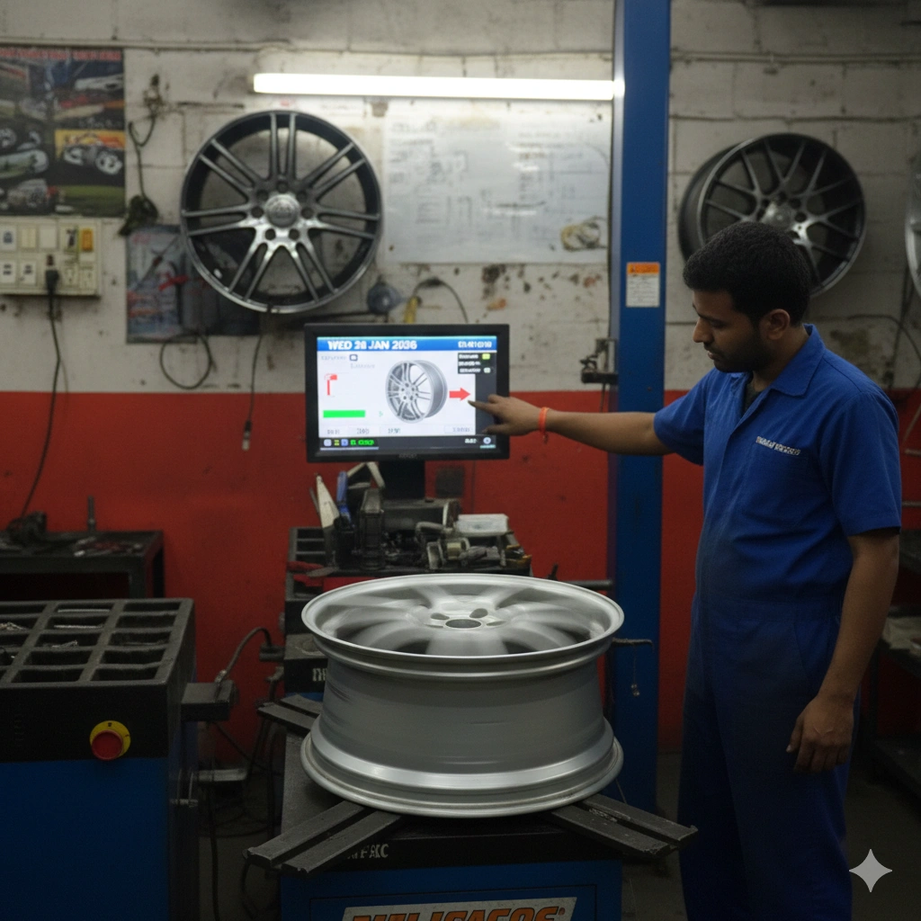 Aluminum Wheel Repair in Mumbai