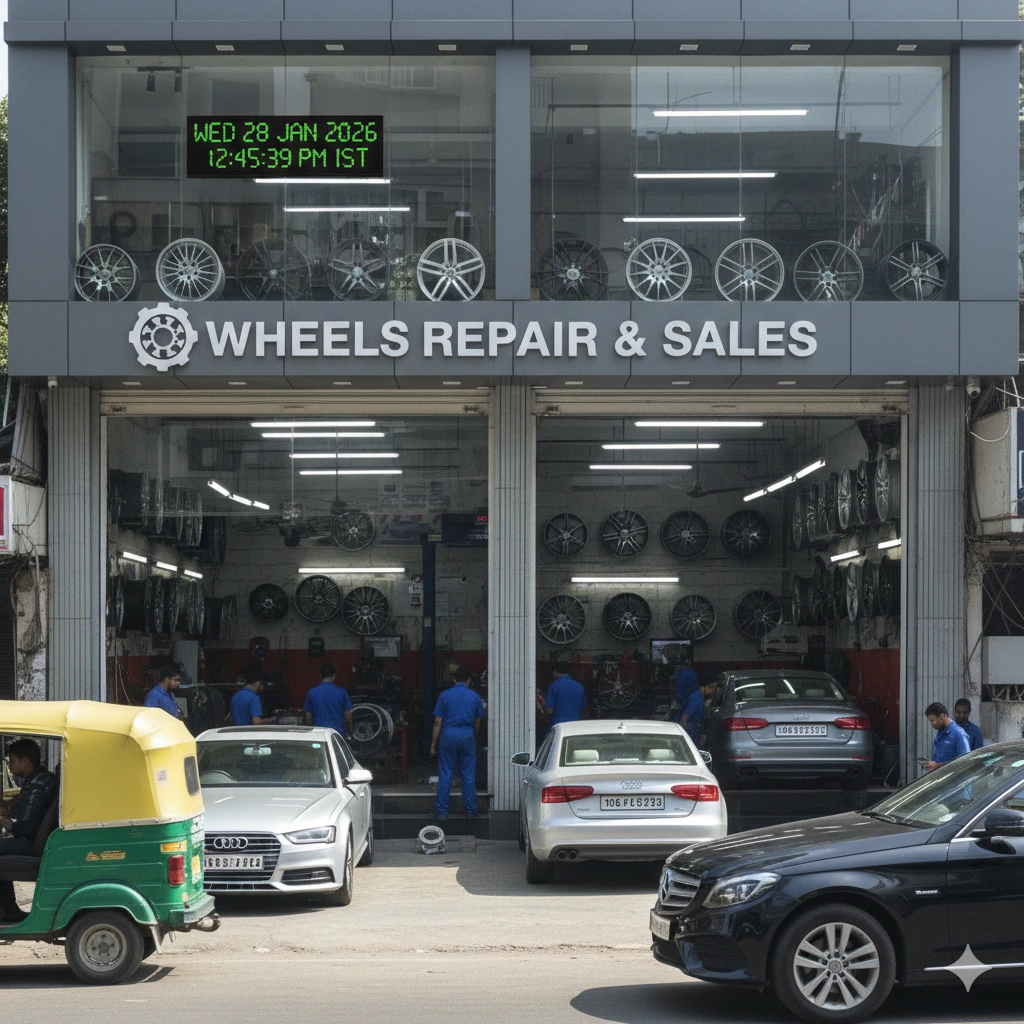 Aluminum Wheel Repair in Mumbai