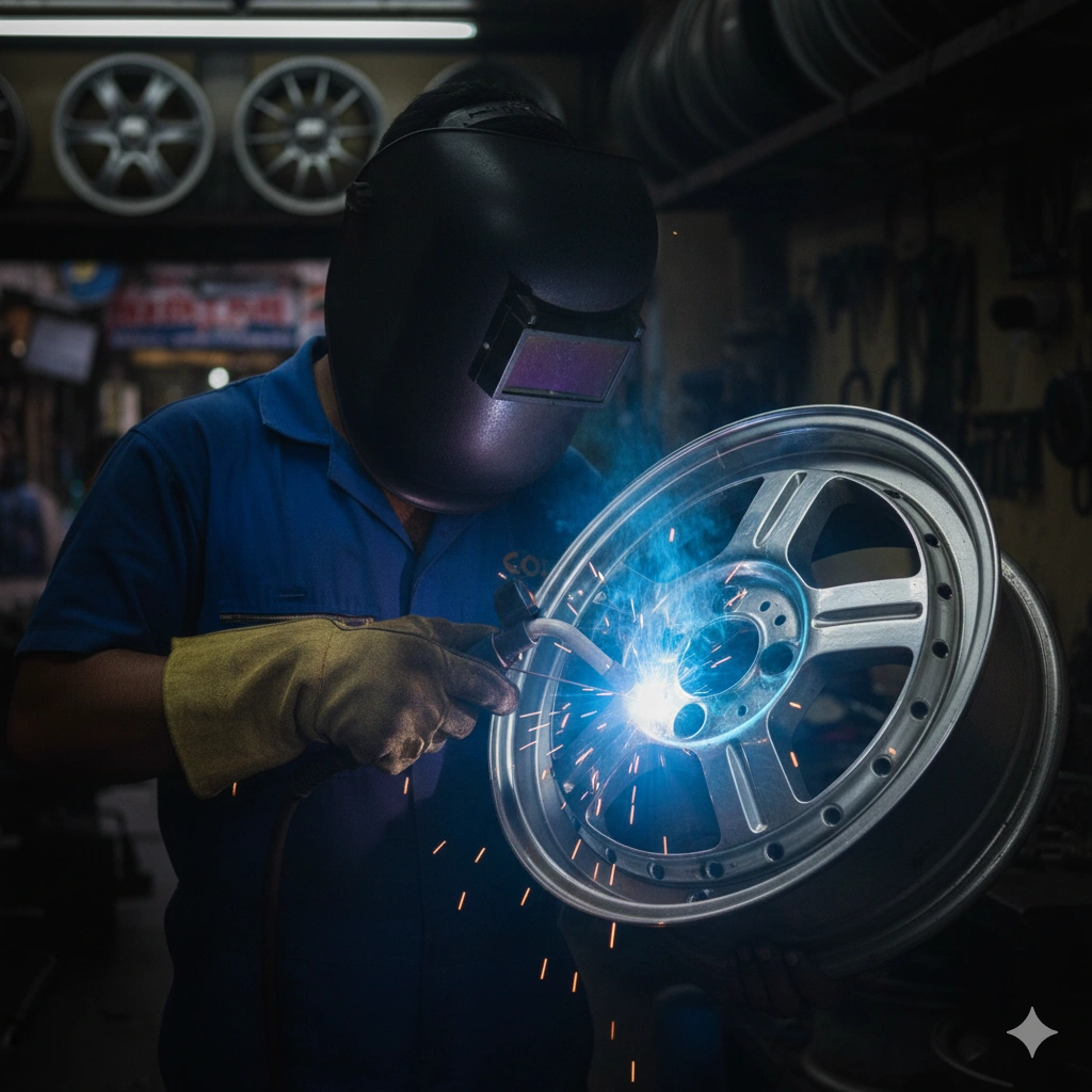 Aluminum Wheel Repair in Mumbai