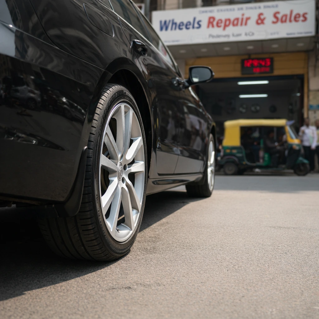 Early Aluminum Wheel Repair