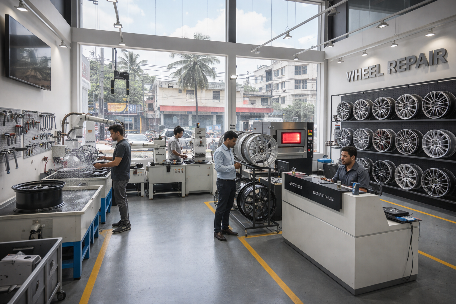 modern rim repair in Mumbai