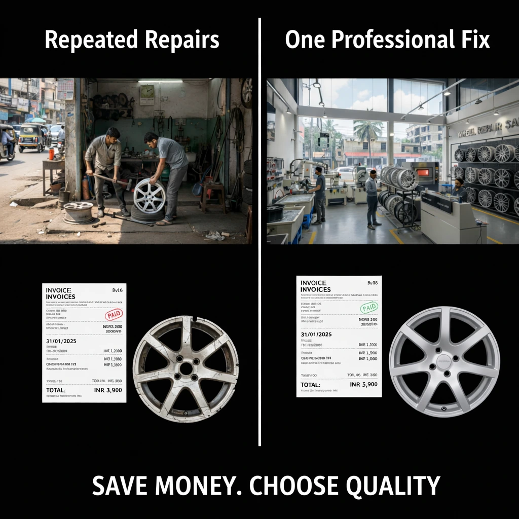 Trusted Alloy Wheel Repair Services in Mumbai