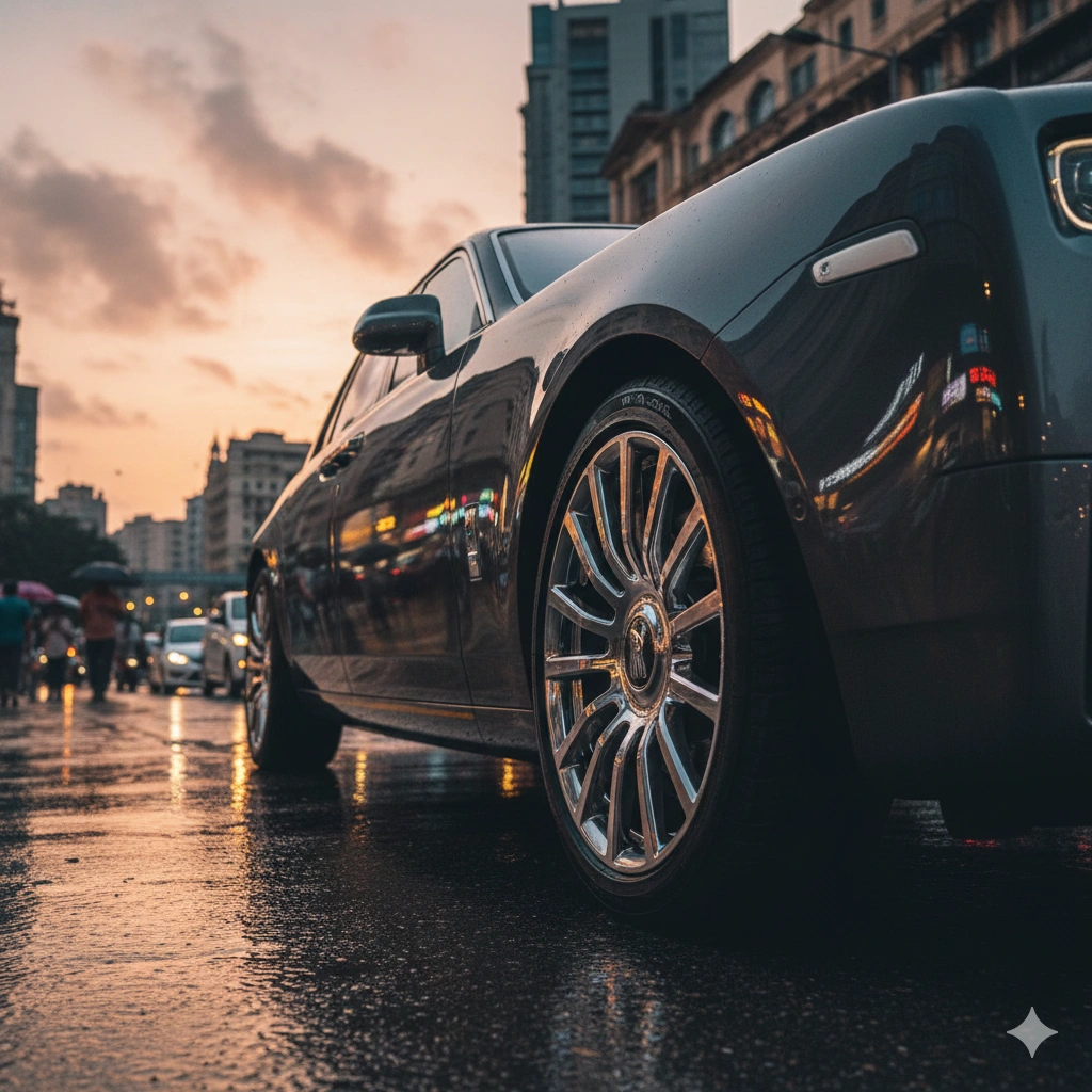 Diamond Cut Alloy Refurbishment in Mumbai