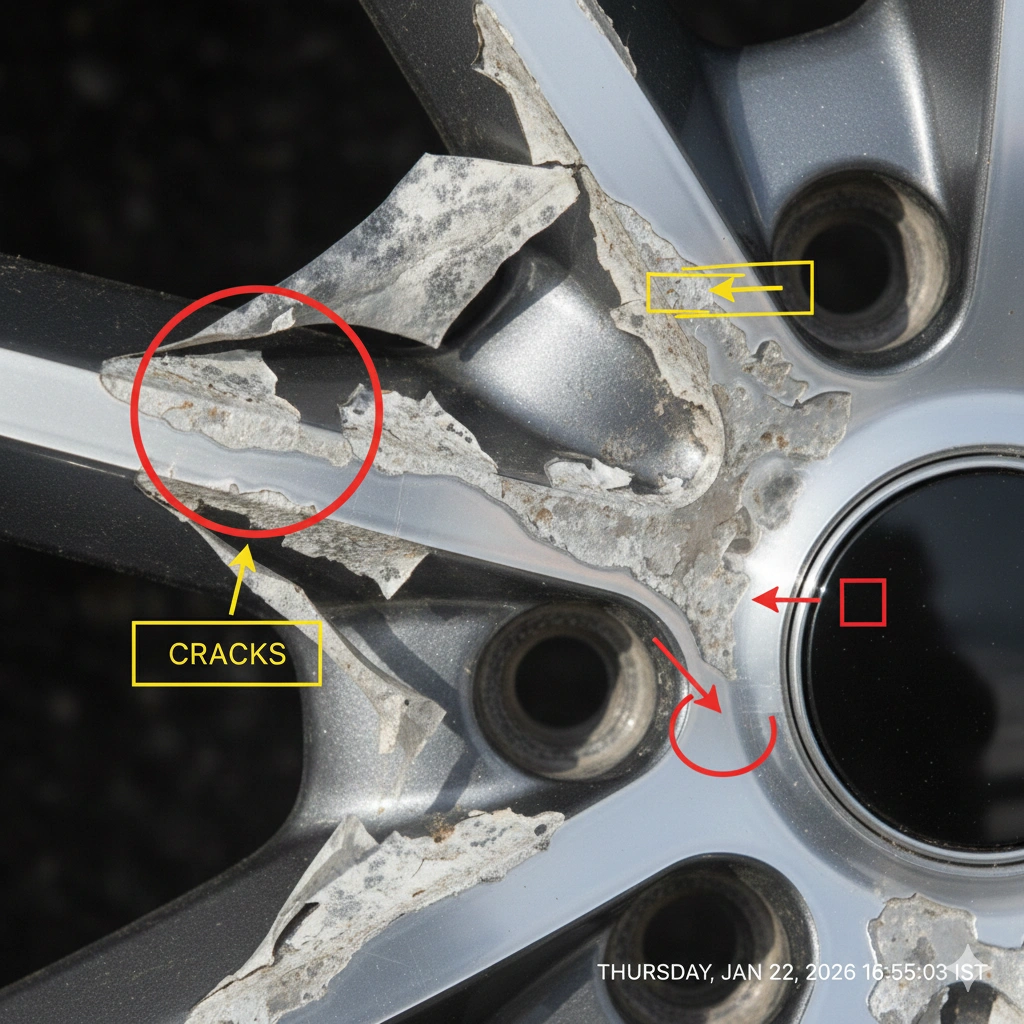 Diamond Cut Alloy Wheel Repair in Mumbai