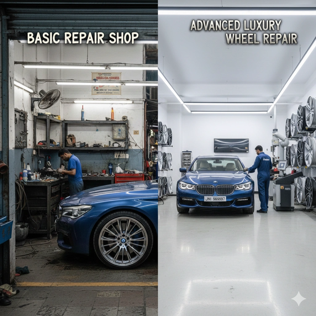 Luxury Car Mag Wheel Repair Mumbai