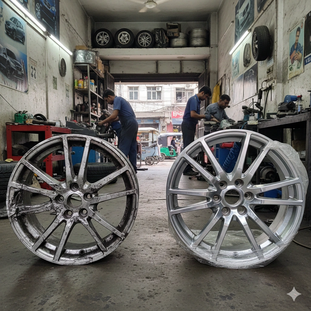 Mag Wheel Repair in Mumbai