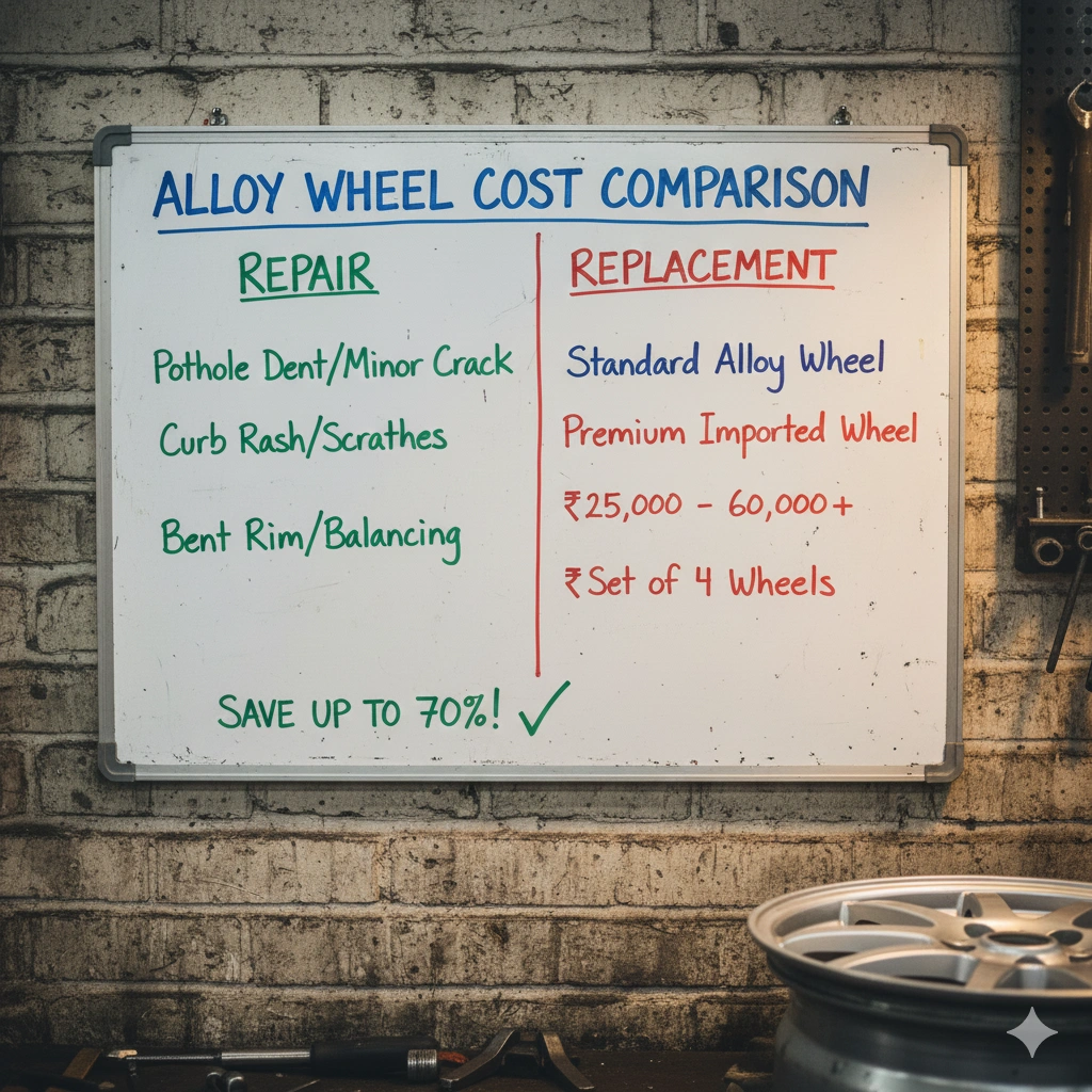 Mag Wheel Repair in Mumbai