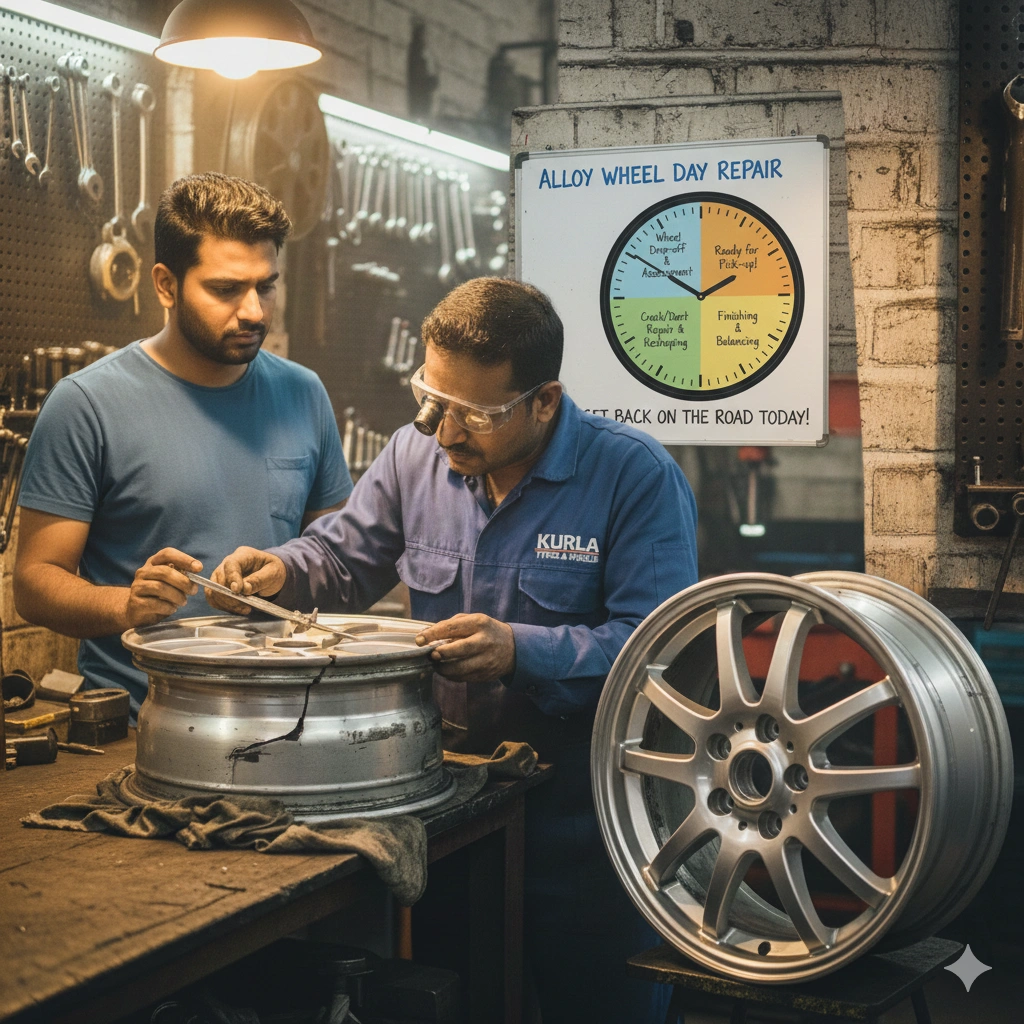 Mag Wheel Repair in Mumbai