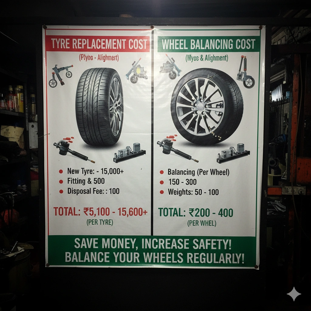 Precision Wheel Balancing After Mag Wheel Repair