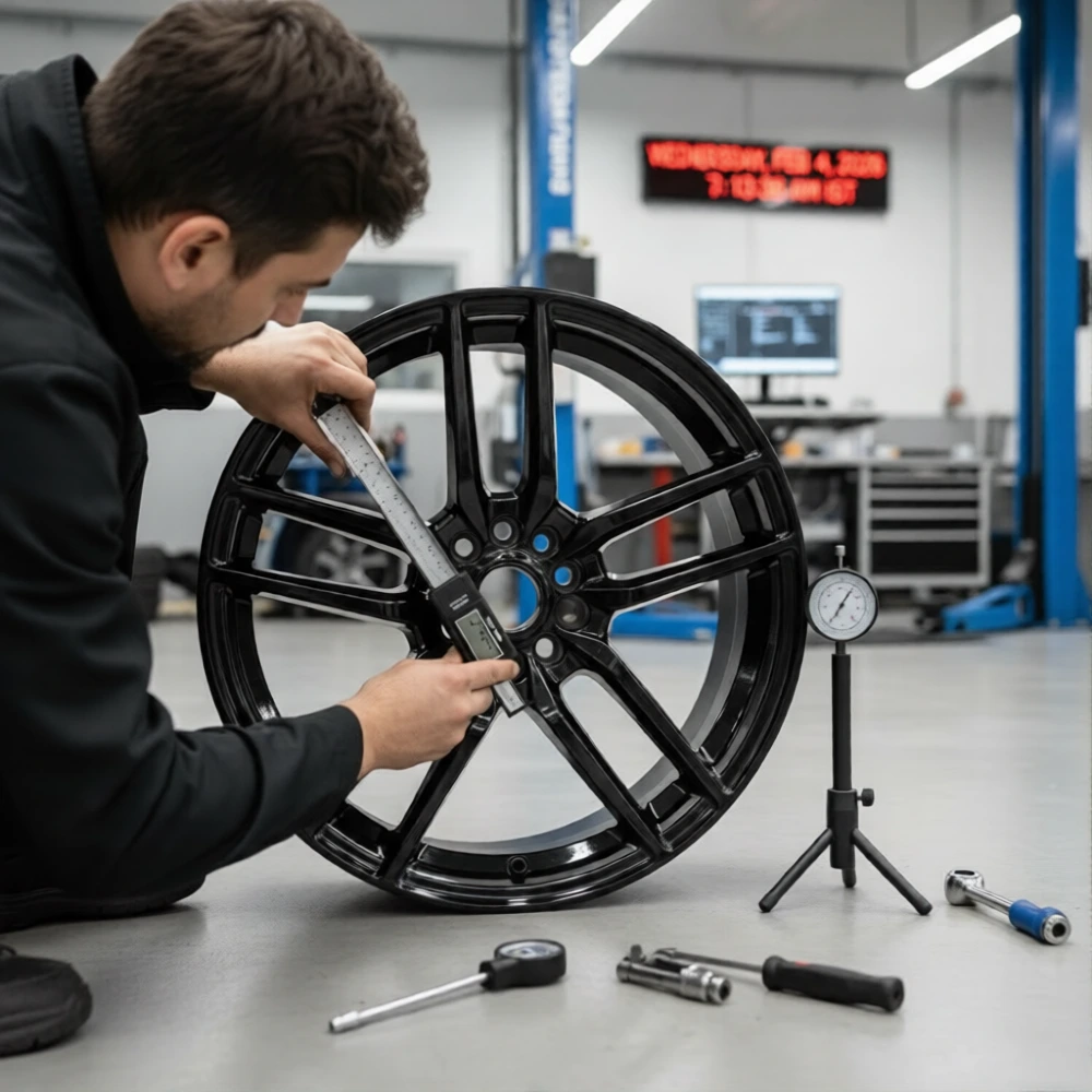 Everyday Mumbai traffic slowly destroys mag wheels