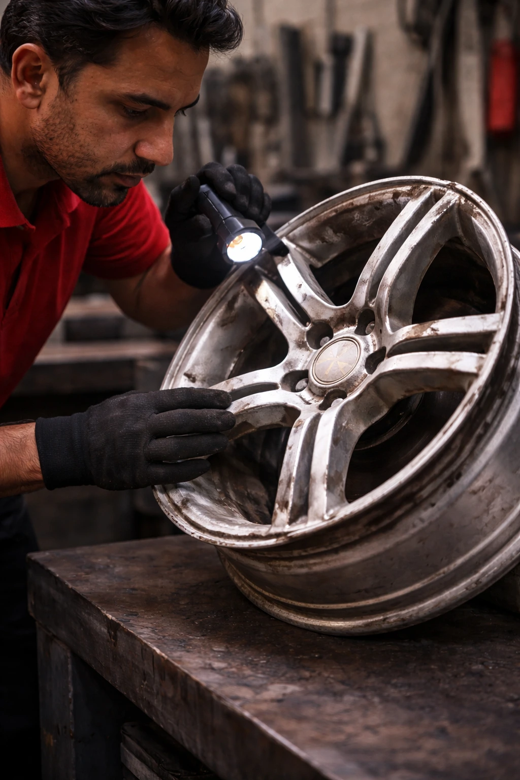 when to stop driving due to wheel damage