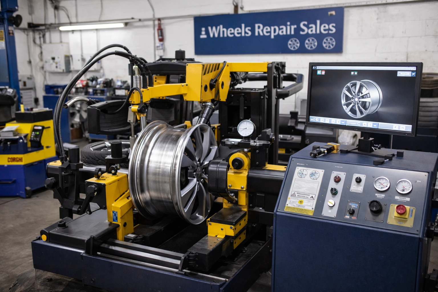 aluminium wheel repair Mumbai