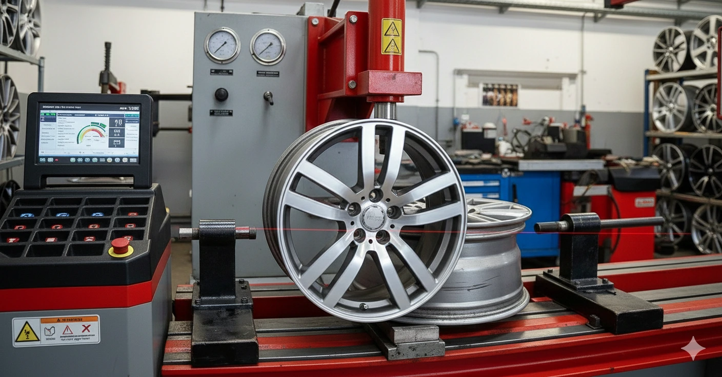 professional aluminum wheel repair in Mumbai