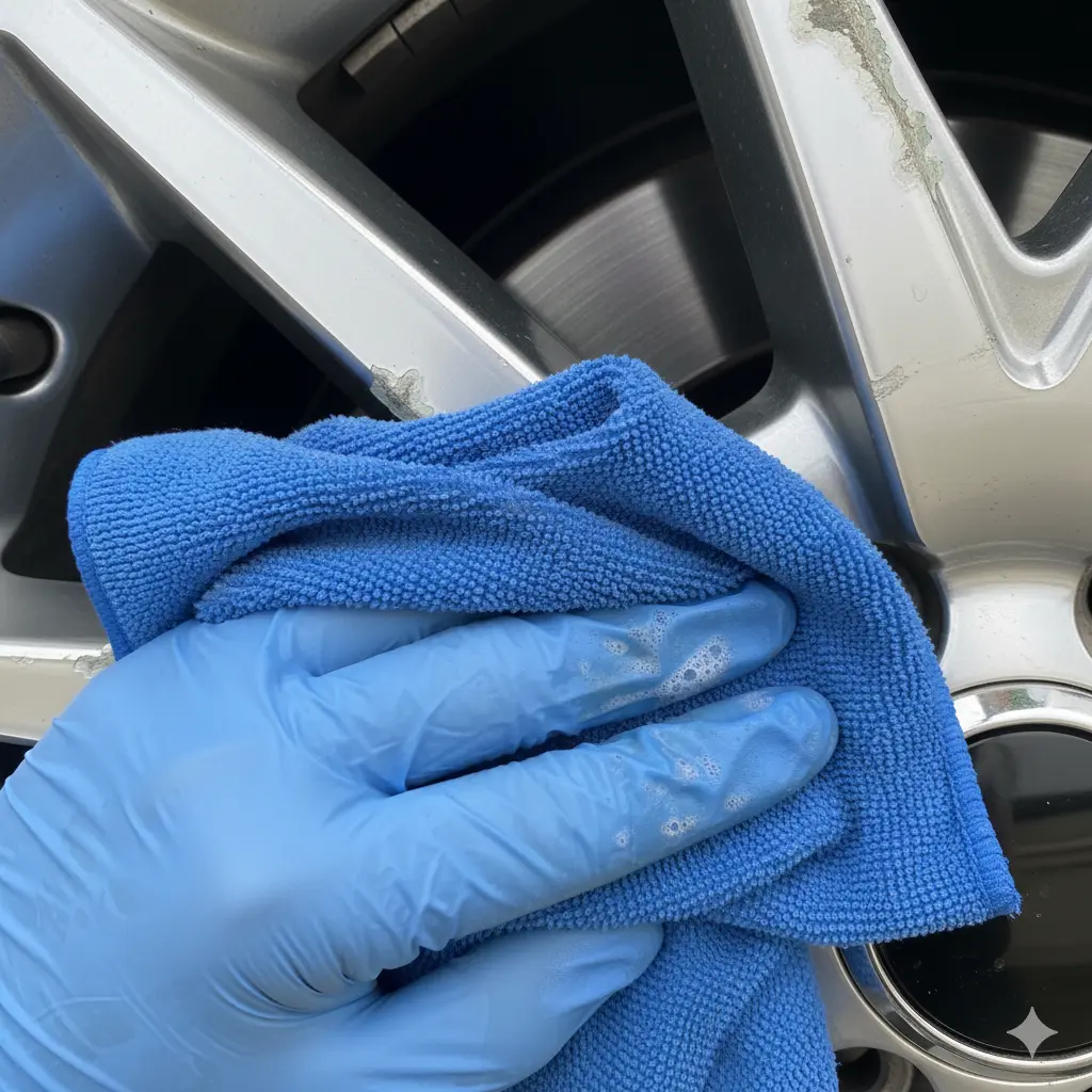 protecting diamond cut alloy finish in Mumbai