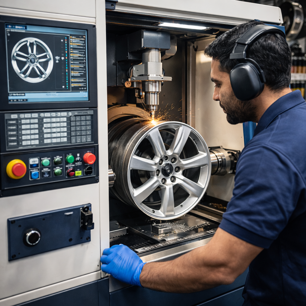 professional alloy wheel repair in Mumbai