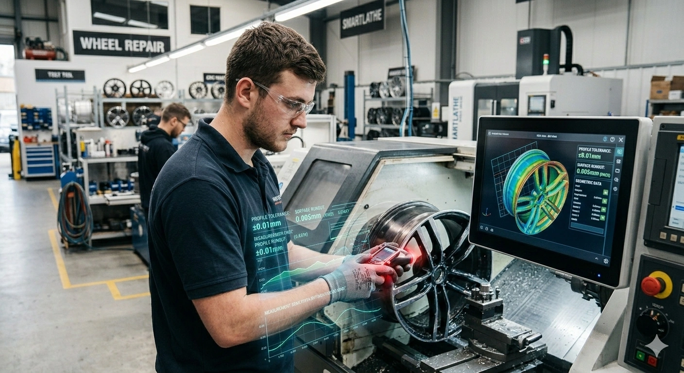 advanced technology used in Aluminum wheel repair