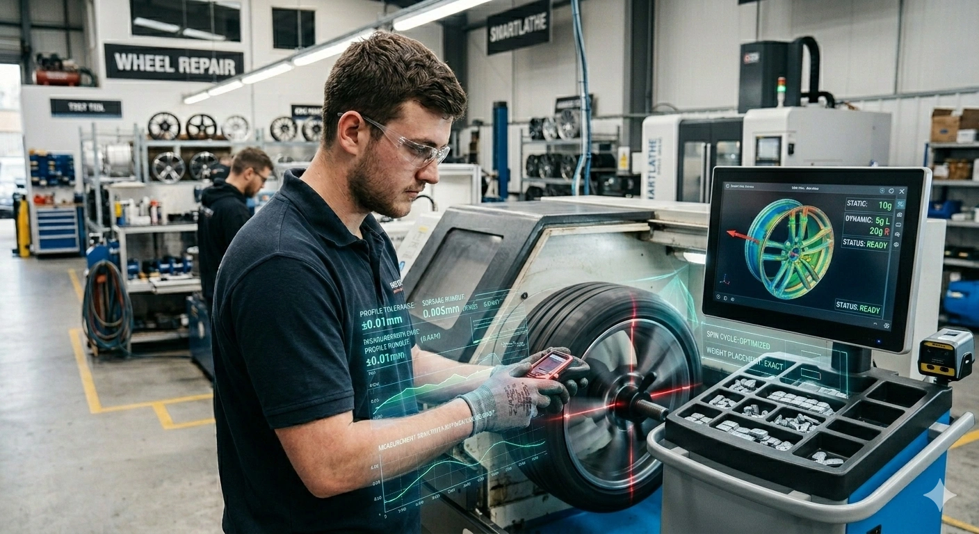 advanced technology used in Aluminum wheel repair