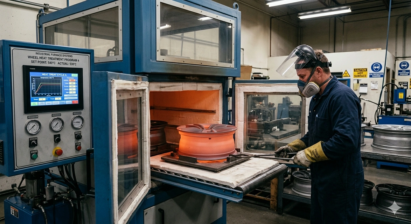 Alloy Wheel Heat Treatment in Mumbai