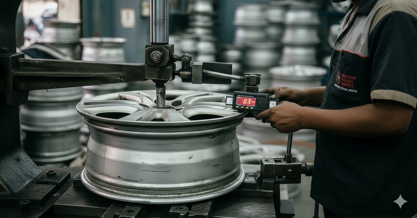 Alloy Wheel Straightening in Mumbai