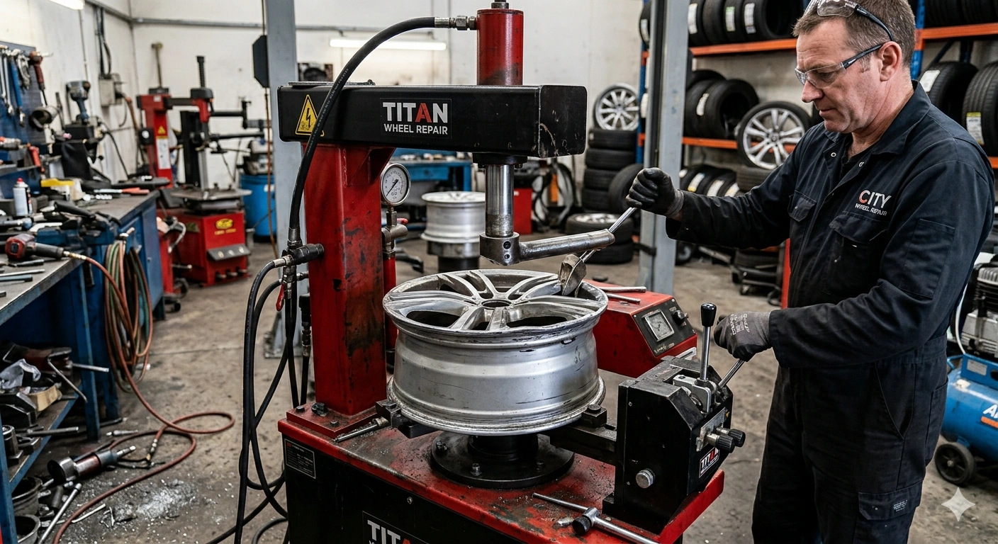 Alloy Wheel Straightening in Mumbai
